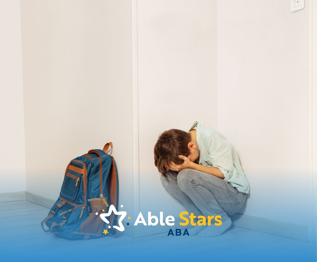 A young child with a worried expression, indicating a need for help.